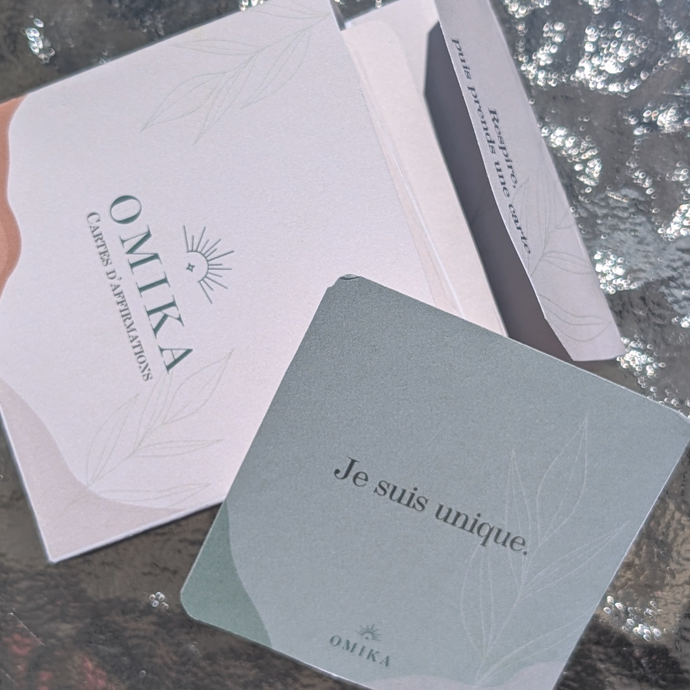 Cartes d'affirmations positives