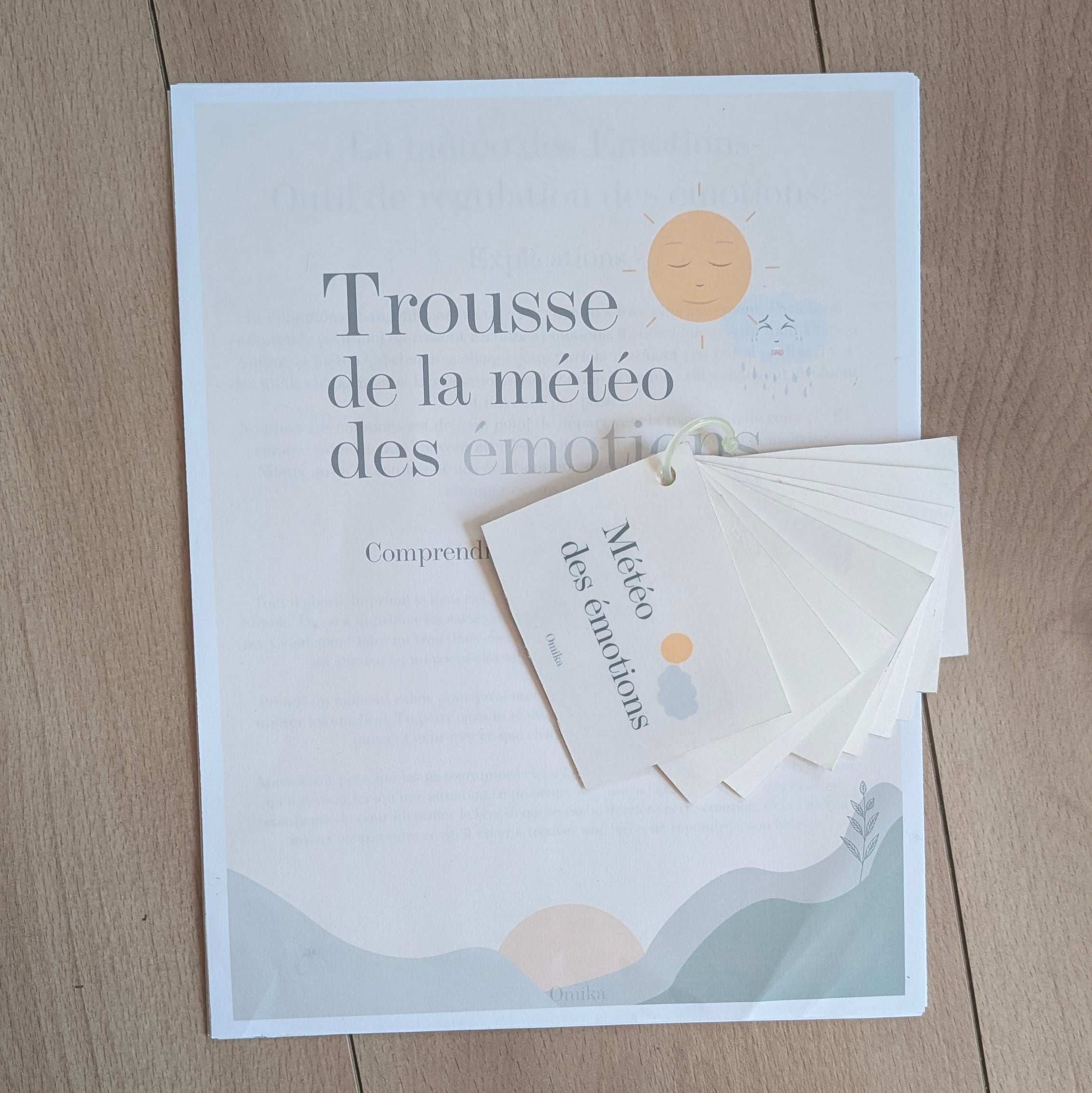 Trousse de la météo des émotions | Activités et outils imprimables pour aider les enfants à comprendre leurs émotions